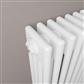 Rivassa 4 Column Radiator 600 x 605mm Gloss White