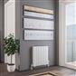 Tunstall Double 600 x 589 Radiator Matt White