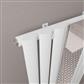 Tunstall Mirror 1800 x 380 Radiator Matt White