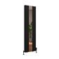 Tunstall Double Mirror 1800 x 500 Radiator Matt Black