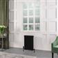 Rivassa 3 Column Radiator 600 x 428mm Matt Black