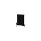 Rivassa 3 Column Radiator 600 x 428mm Matt Black