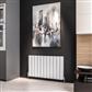 Guardia 600 x 1040 Aluminium Radiator Matt White