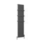 Peretti 1800 x 375 Aluminium Radiator Matt Anthracite