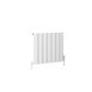 Peretti 600 x 660 Aluminium Radiator Matt White