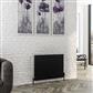 Vesima 600 x 803 Aluminium Radiator Matt Black