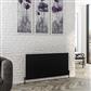 Vesima 600 x 1203 Aluminium Radiator Matt Black