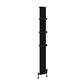 Berlini 1800 x 185 Aluminium Radiator Matt Black