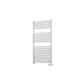 Velor 1200 x 600 Aluminium Towel Rail Matt White