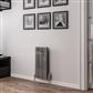 Peretti 600 x 280 Aluminium Radiator Polished Aluminium