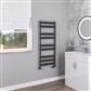 Pelago Aluminium Towel Rail 1200x500mm Matt Anthracite