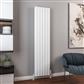 Hadleigh 1800 x 415 Aluminium Radiator Matt White