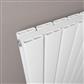 Hadleigh 1800 x 485 Aluminium Radiator Matt White