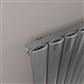 Sandhurst 1800 x 415 Aluminium Radiator Polished Aluminium