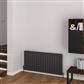 Addington Aluminium 600 x 1254 Radiator Type20 Matt Anthracite