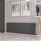 Guardia 600 x 1800 Aluminium Radiator Matt Anthracite