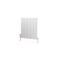 Kingswood Slimline 600 x 510 Aluminium Radiator Matt White