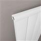 Kingswood Slimline 600 x 510 Aluminium Radiator Matt White