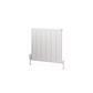 Kingswood Slimline 600 x 610 Aluminium Radiator Matt White