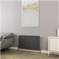 Kingswood Slimline 600 x 1010 Aluminium Radiator Matt Anthracite