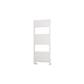 Kingswood Slimline 1220 x 500 Aluminium Towel Rail Matt White