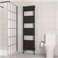 Kingswood Slimline 1820 x 500 Aluminium Towel Rail Matt Black