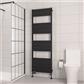 Kingswood Slimline 1820 x 600 Aluminium Towel Rail Matt Black