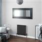 Tunstall 600 x 589 Radiator Matt Black