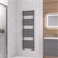 Tunstall 1600 x 500 Towel Rail Matt Anthracite