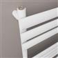 Tunstall 1200 x 600 Towel Rail Matt White