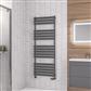 Tunstall 1600 x 600 Towel Rail Matt Anthracite