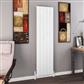 Charlton 1800 x 470 Aluminium Radiator Matt White