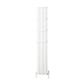 Malmesbury 1800 x 280 Aluminium Radiator Matt White