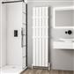 Malmesbury 1800 x 470 Aluminium Radiator Matt White