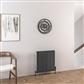 Malmesbury 600 x 565 Aluminium Radiator Matt Anthracite