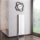 Fairford 1200 x 375 Aluminium Radiator Matt White