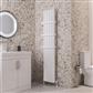 Burford 1800 x 345 Aluminium Radiator Matt White