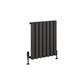 Burford 600 x 485 Aluminium Radiator Matt Anthracite