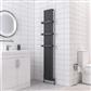 Burford 1800 x 275 Aluminium Radiator Matt Anthracite