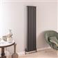 Burford 1800 x 415 Aluminium Radiator Matt Anthracite