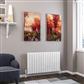 Kelmscott 600 x 1045 Aluminium Radiator Matt White