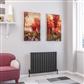 Kelmscott 600 x 835 Aluminium Radiator Matt Anthracite