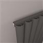 Kelmscott 600 x 1185 Aluminium Radiator Matt Anthracite