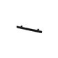 Universal Flat Style Towel Hanger 470mm Matt Black