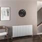 Malmesbury 600 x 1230 Aluminium Radiator Matt White