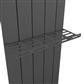 Design Towel Shelf 470mm Withington/Peretti Matt Anthracite