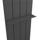 Flat Towel Shelf 375mm Charlton/Rosano Matt Anthracite