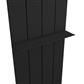 Flat Towel Shelf 375mm Charlton/Rosano Matt Black