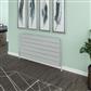 Berkeley 603 x 1200 Aluminium Radiator Matt Grey