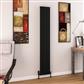 Charlton 1800 x 280 Aluminium Radiator Matt Black